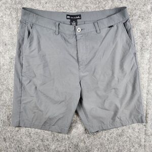 Travis Mathew Shorts‎ Sand Harbor Mens 38 Heather Gray Performance Stretch Golf